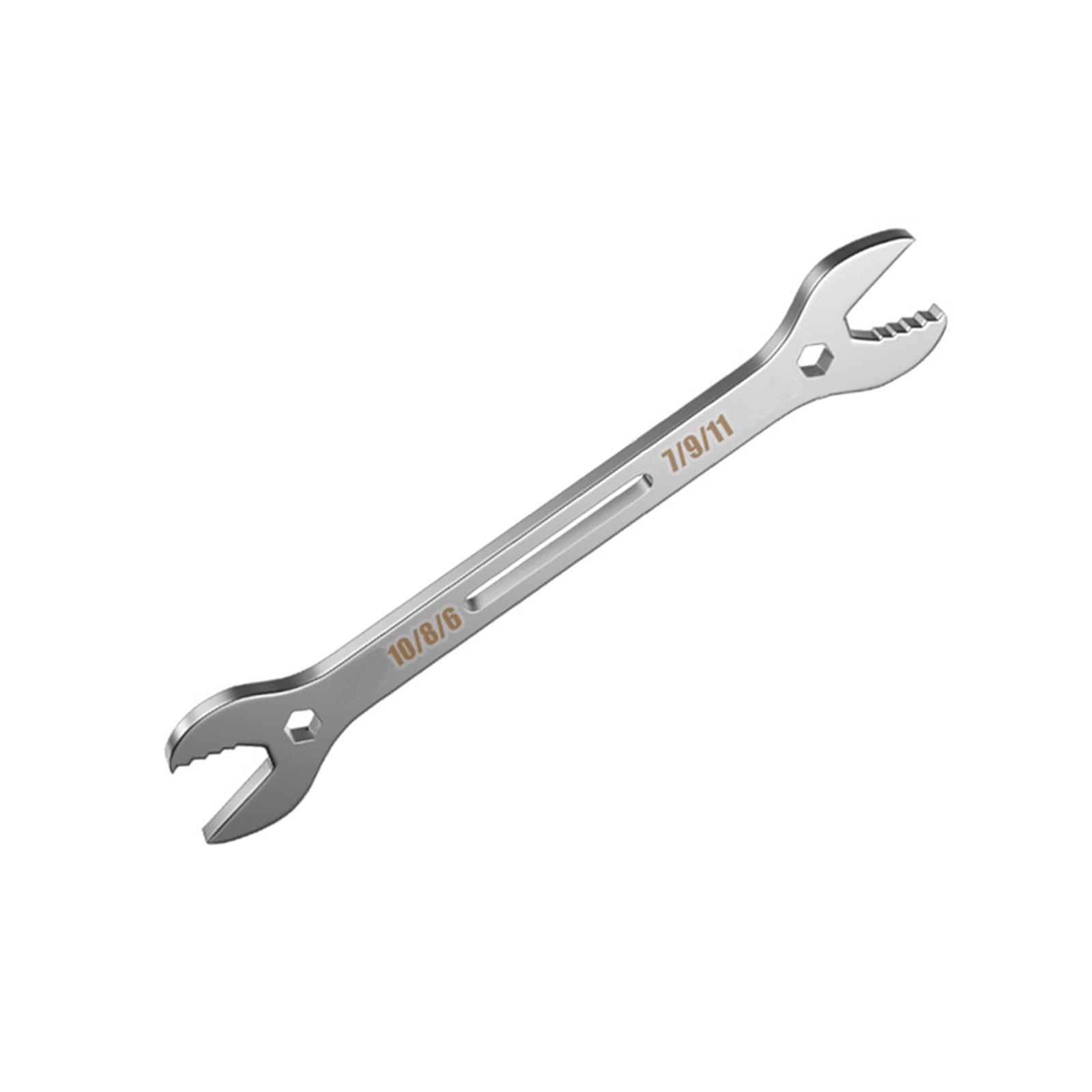 Double Ended Wrench High Hardness And Rust Proof Properties All Purpose For Diversed Usage Scenario