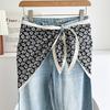 Satinseide Schal Literarischer Stil Vielseitiges Accessoire Taillen Dreiecksschal Gürtel Ethnischer Stil Hemd Verlängerer Damenmode