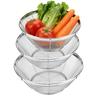 Stainless Steel Drain Basket Fast Drainage Microporous Kitchen Filter Mesh Strainer Basket for Kitchen