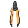 Wire Stripper Cutter Carbon Steel Multifunctional Electrical Wire Pliers with Safety Lock for 10 To 22AWG Solid Wires