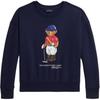 Polo Ralph Lauren Polo Bear Fleece Oversized Drop Shoulder Sweatshirt Kids Tops 313A96116-001