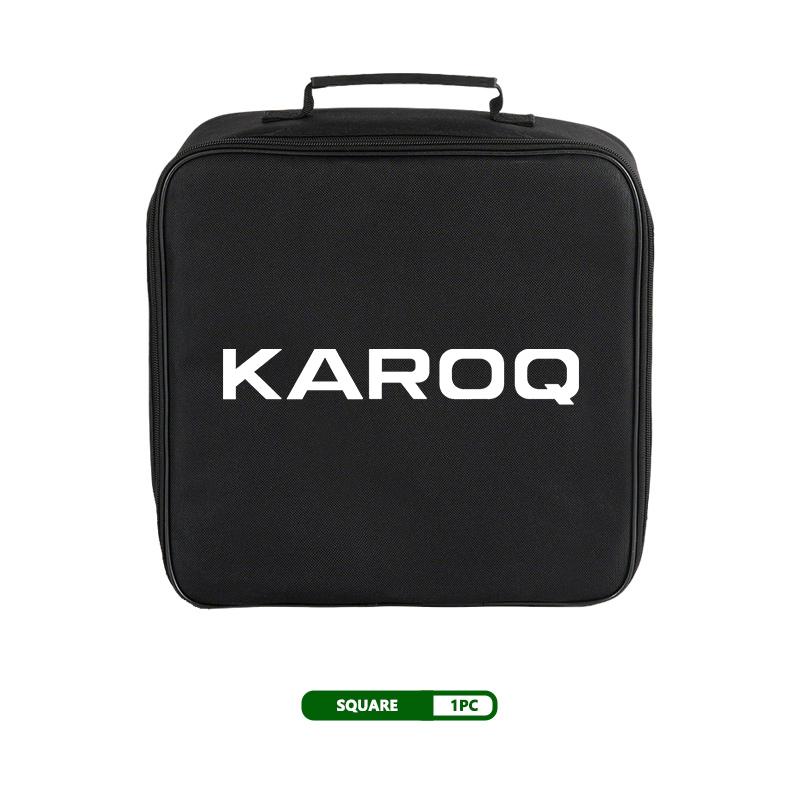 AAAJE1 EV Car Charger Cable Bag Rechargeable Gun Storage Organizer Box For Skoda Octavia A5 A7 RS Fabia Superb Rapid Karoq