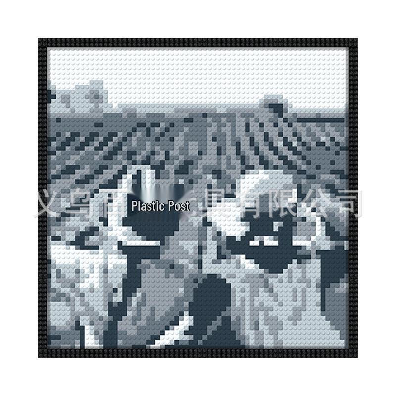 Pixel Art 64x64 Dot Brick Building Block DIY Home Decoration Painting
