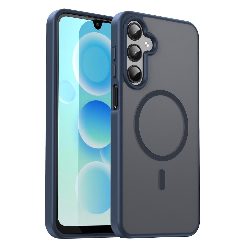 Samsung Galaxy A55 Handyhülle, Magnetische stoßfeste matte Handyhülle für Samsung Galaxy A55