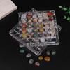 A Collection Of Natural Stones Storage Box For Children'S Experiments, 1Set Of Minerals And Gems For Creativity Gift