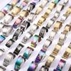 Multi-Style Stainless Steel & Titanium Index Finger Rings - Various Colors & Sizes