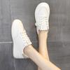 Little White Shoes Women Sneakers  New Breathable Genuine Leather Women's Shoes Casual Sports Board Shoes Sneaker  Adult