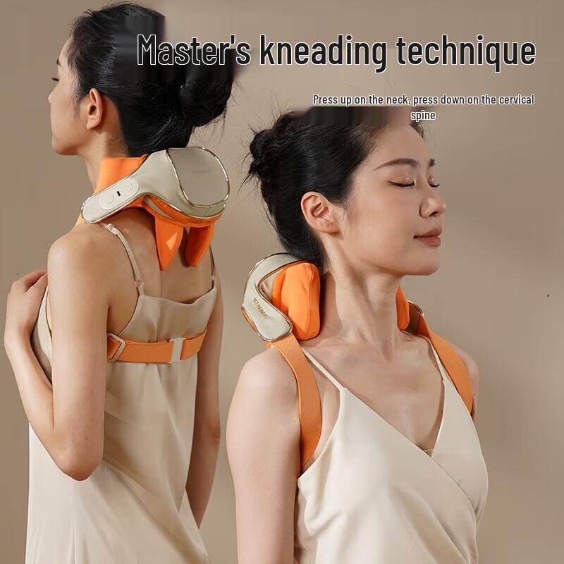 HEZHENG Intelligent Kneading Neck & Shoulder Massager CN Plug (adapter Included)