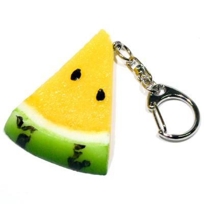 Food Sample Key Chain Yellow Watermelon That Looks Like Eat It 055TK You'll