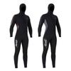 Mens 3mm Neoprene Wetsuit With Hood Cold Water Diving Surfing Snorkeling Winter Swimming