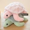 Plush Cute Turtle Stuffed Animals Pink Tortoise Pillow Plush Doll Sea Turtle Plush Toy  Girl