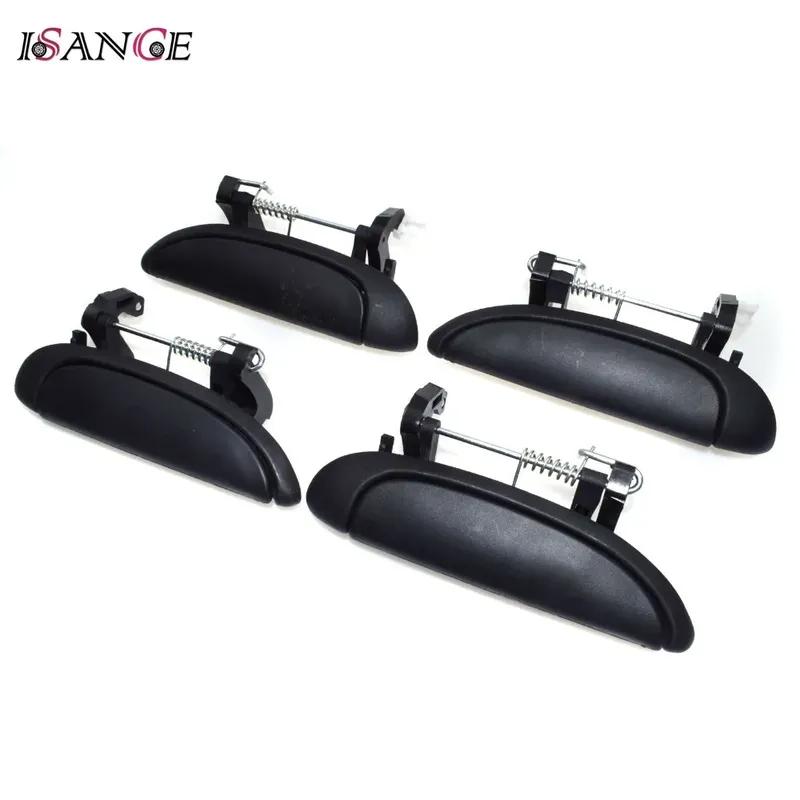 ISANCE Front Rear Left Right Outside Door Handle For DACIA LOGAN SANDERO & RENAULT CLIO MK2 MEGANE #7700433075, 7700433076