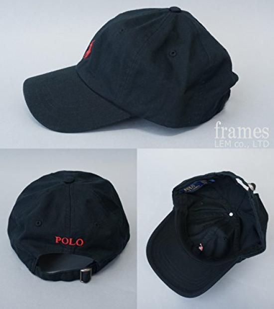 Șapcă Ralph POLO Ralph Lauren Șapcă Pălărie Bărbați Femei PONEI Ponei Un Punct Alb x Bleumarin (Polo Lauren) - [Folosit]