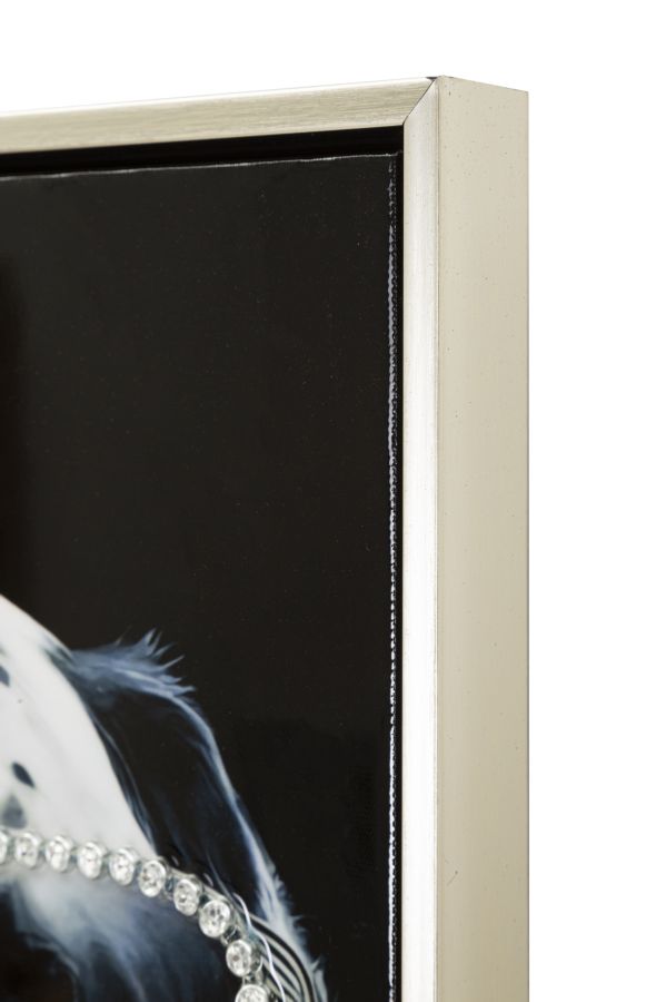 Laquared Wall Panting With Frame Trap Cm 53X3X73