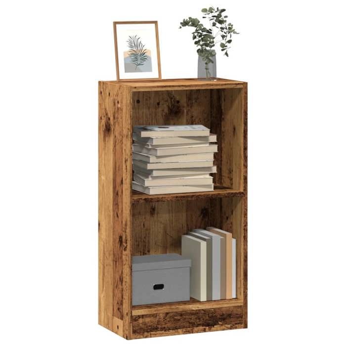 VidaXL Bibliothèque vieux bois 40x24x76 cm bois d'ingénierie, étagère, étagère à livres, support de livre, armoire de 857772