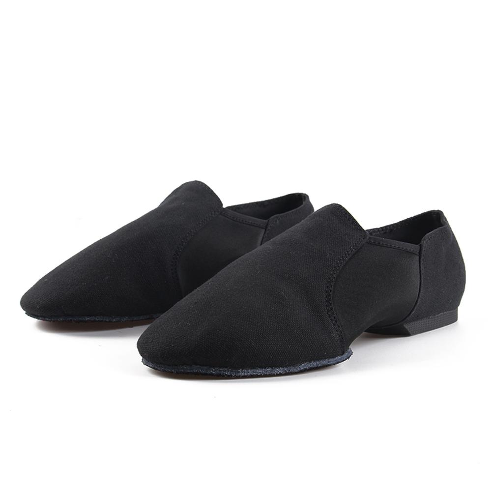 Scarpe da ballo in tela da donna Scarpe da balletto per danza jazz per adulti Scarpe da insegnante Scarpe con fondo morbido