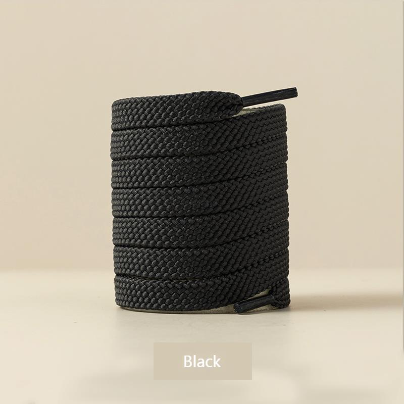 1Pair New Casual Shoe Laces White Black Sports Shoelace Flat Classic Shoelaces for Sneakers Shoes Balanc String Shoe Accessories