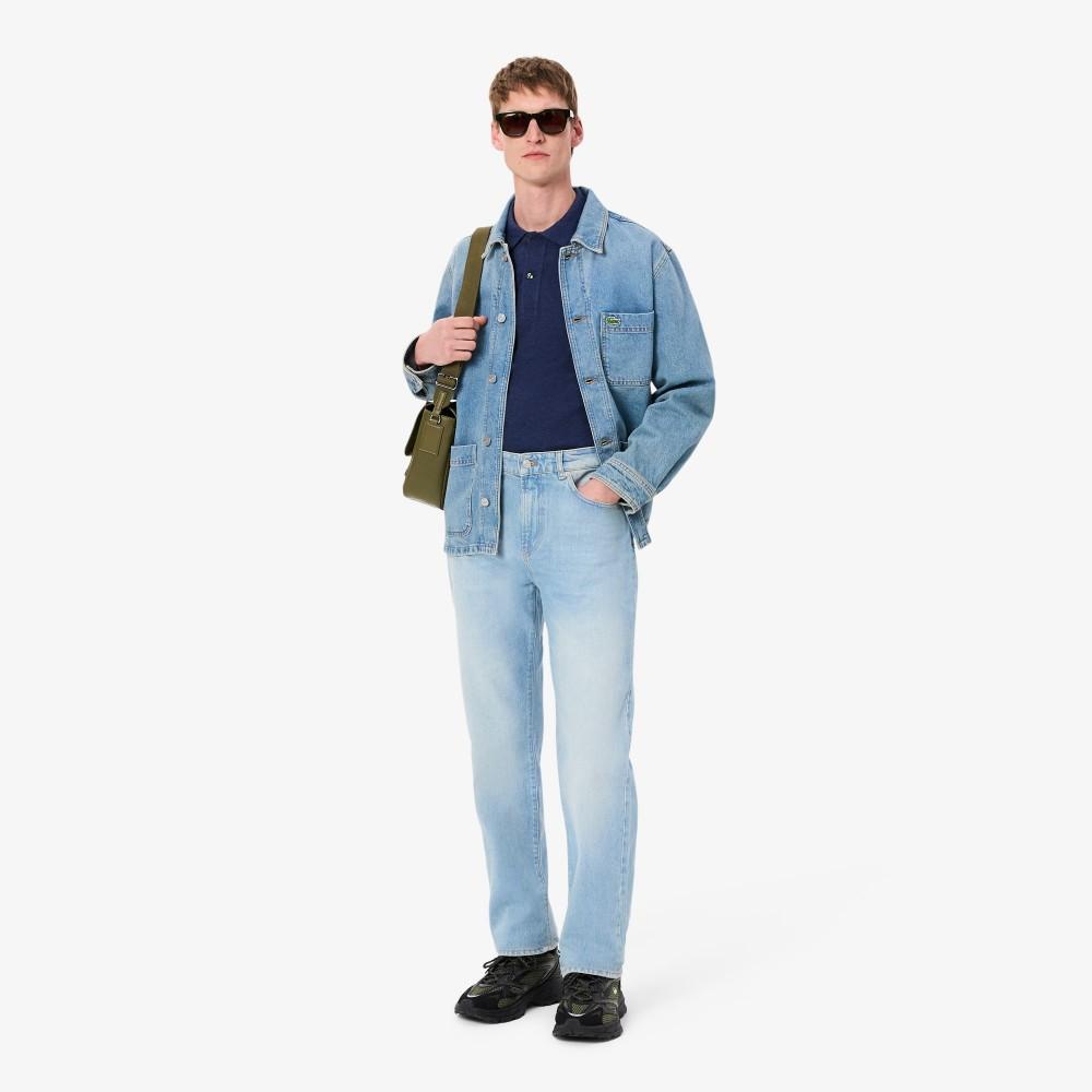 Lacoste Men's Straight Fit Denim HH2321-55NMKU