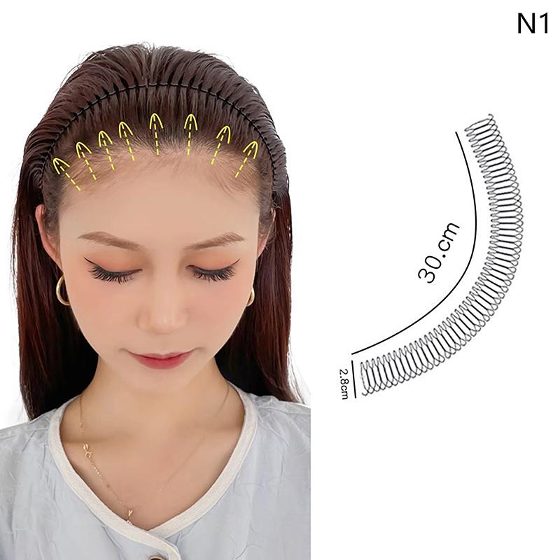 Usynlig Brukket Hår Hårnål Voksen Tiara Verktøy Rull Kurve Nål Pannelugg Fiksert Innsett Kam Profesjonelle Stylingtilbehør Kvinner