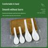 CHULV Disposable Biodegradable Soup Spoons