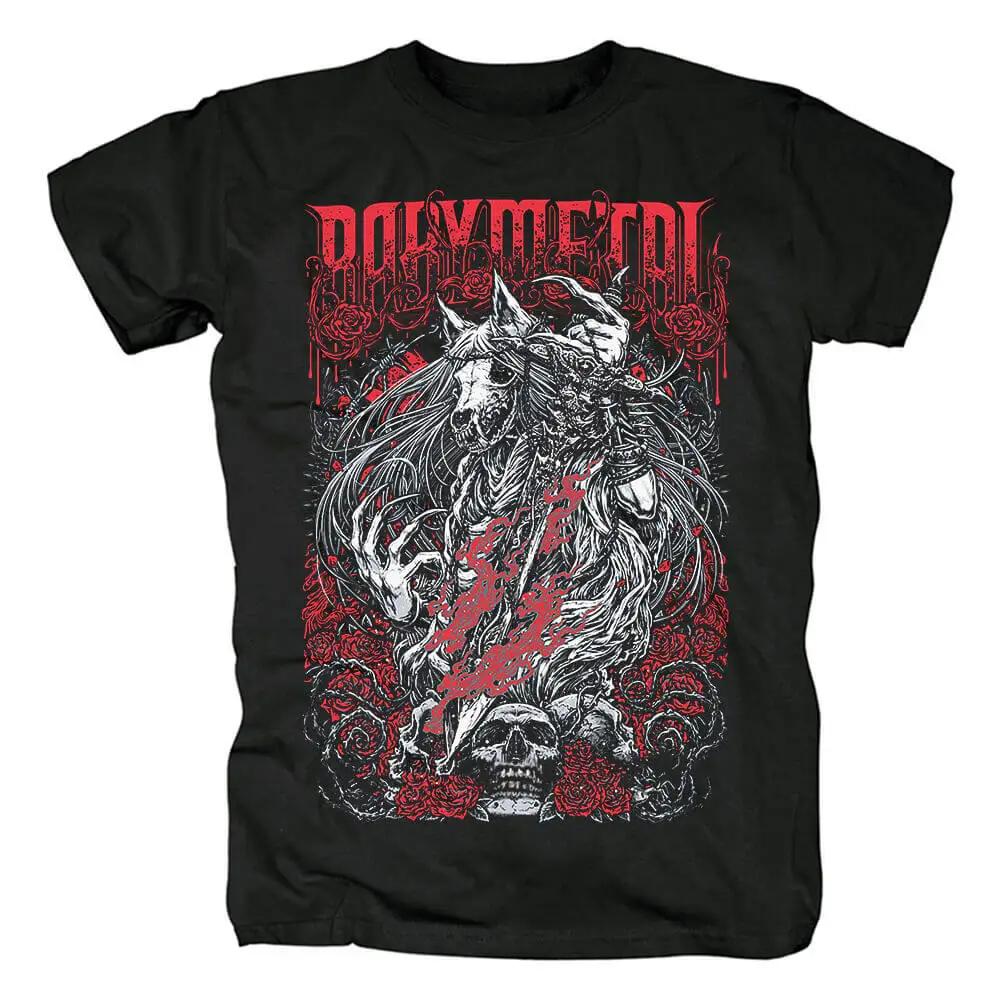 T Shirt Men Women Short Sleeve Retro Metal Punk Cotton Tees High Quality Y2k Tops Summer Streetwear