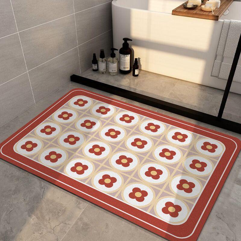 

Diatom mud anti slip foot pad, no wash, quick drying, for household bathroom entrance foot pad 40X60cm 15.7X23.6in