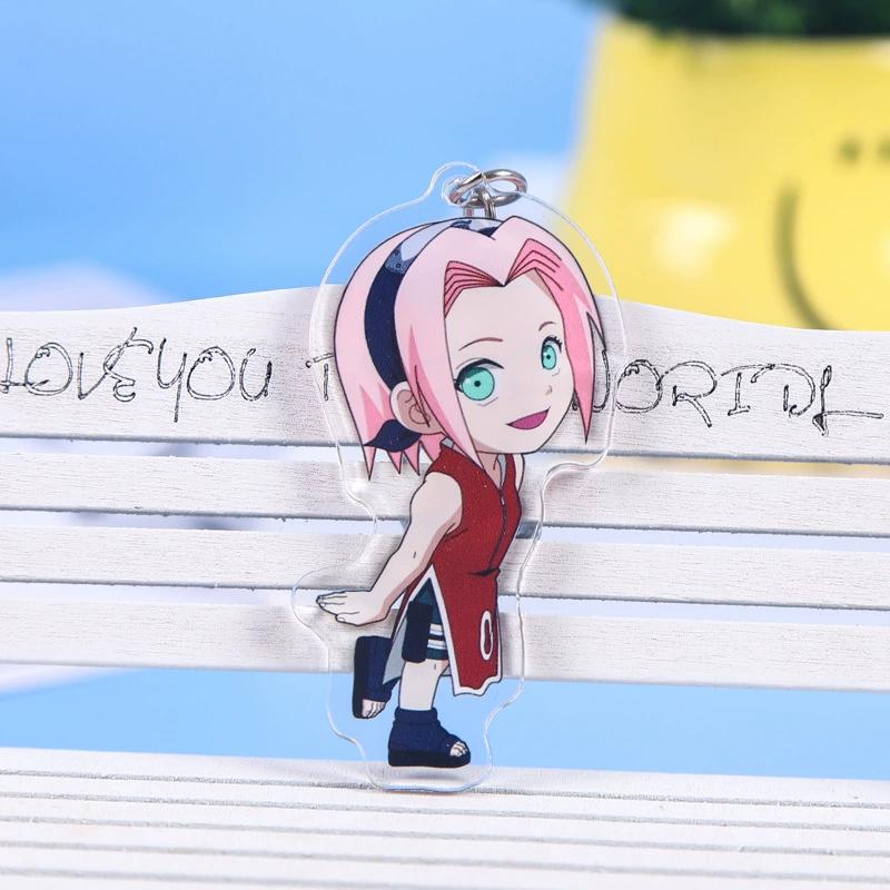 Accesorii pentru breloc acrilic Naruto Anime Uzumaki Breloc cu desene animate Naruto