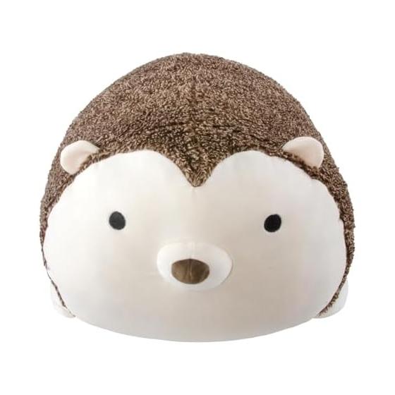 JEMA Body Pillow Animal Cushion Chewy Fluffy Hug Pillow Stuffed Toy Pillow Cute Soothing Present Hedgehog Length Approximately 60cm