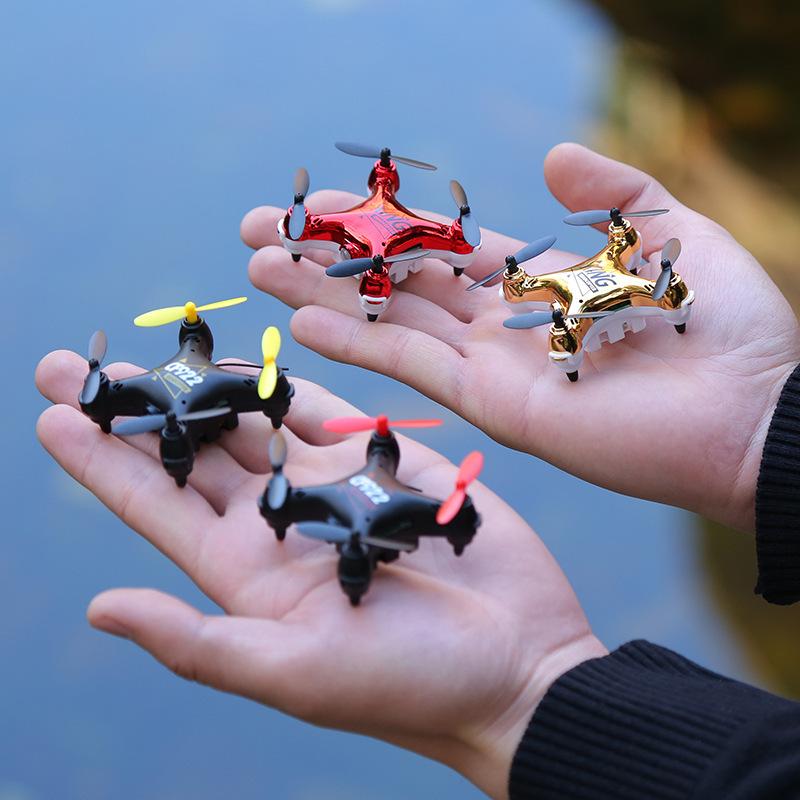 New 7x7cm Mini RC Drone HT02 APP Control Unmanned Aerial Vehicle 4K Aircraft Aerial Camera The Mini Optical Flow Dron Toys Gift