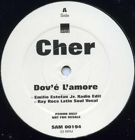 

12inch Record CHER - Dov  L amore SAM00194 WEA 1999 UK Dance & Electronica Used