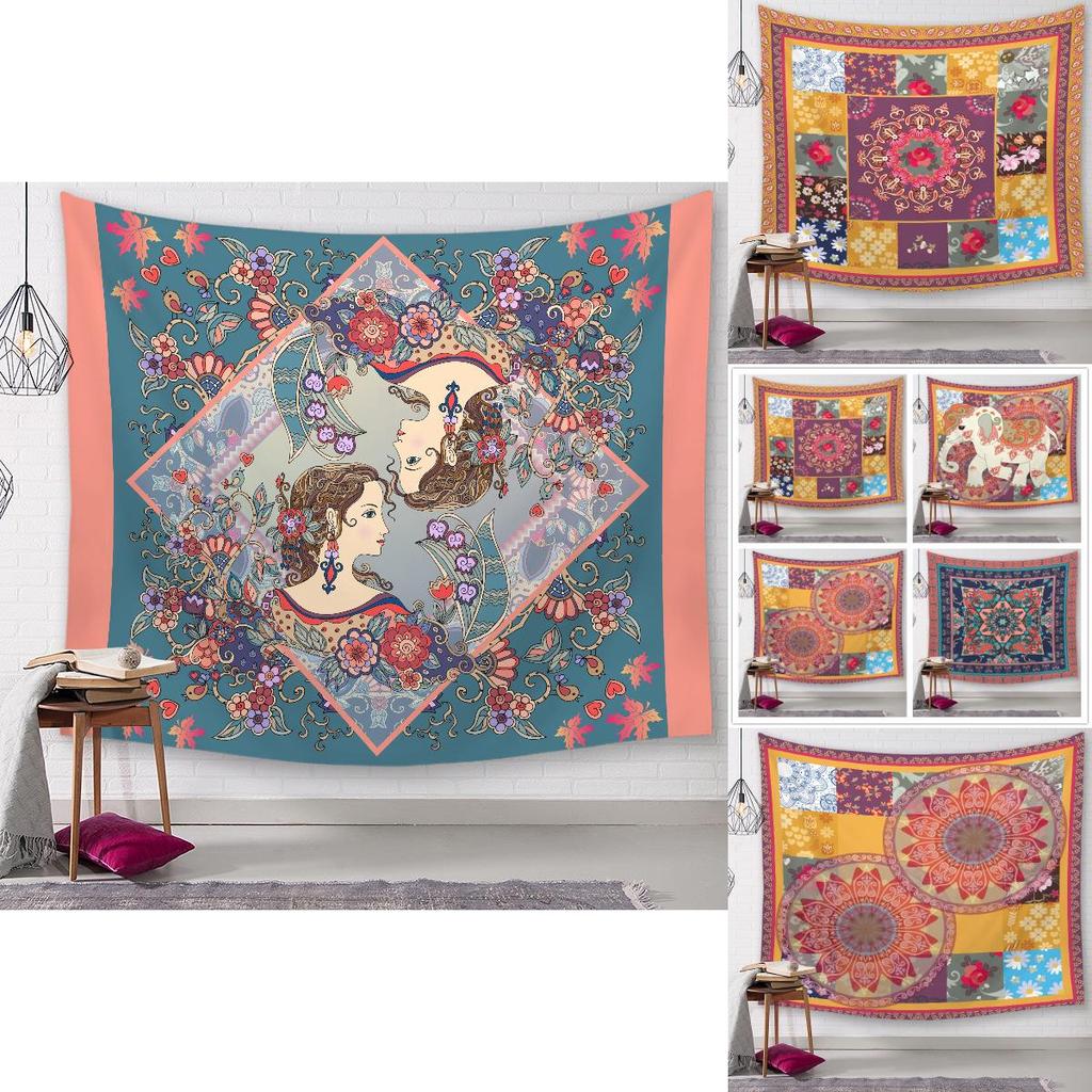 Premium Quality Flower City Printed Tapestries For Stylish Home Decoration And Picnic Fun