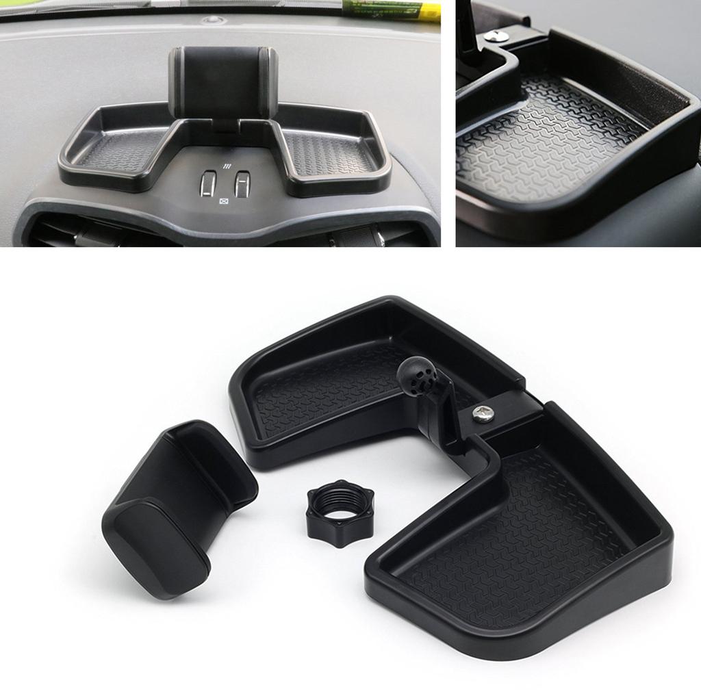 1Pc BLACK Car Dashboard Mobile Phone Bracket Holder Tape Is At the Back