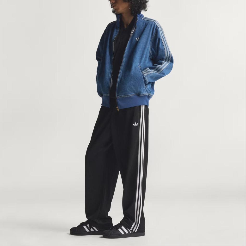 adidas Originals Adicolor Firebird Denim Jacket Blue Denim Men's KD1517