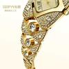 Goldie full diamond retro bracelet strap women's watch with diamond gypsy star waterproof quartz watch