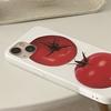 Japan Korea Cute Tomato Pattern Silikonové měkké pouzdro na telefon pro Iphone 12 11 13 Pro Xr X Xs Max 7 8 Plus ochranný zadní kryt