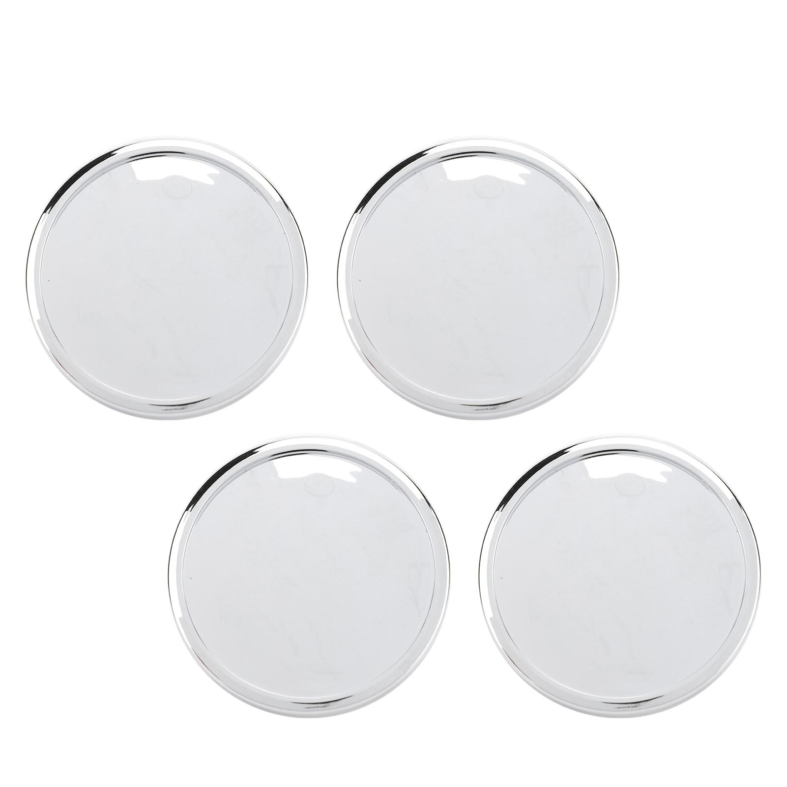 

4 Pcs Wheel Center Hub Cap 65mm OD 48mm ID Stylish Universal Fit Easy To Install Wheel Tyre Center Cover Electroplated