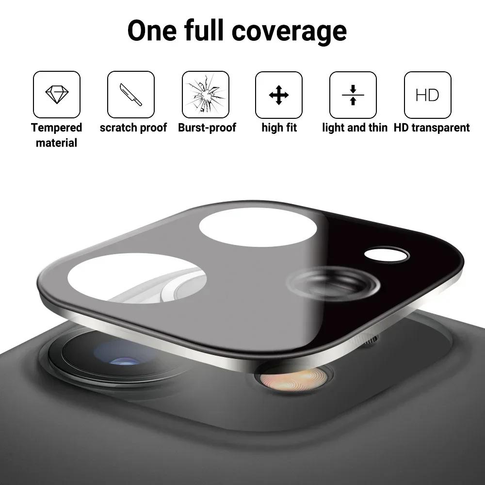 Camera Protective Glass For iPhone 17 Pro Max 17 Air Lens Protector For IPhone 16 15 14 13 Pro Max 16 Plus 15 Plus Lens Glass