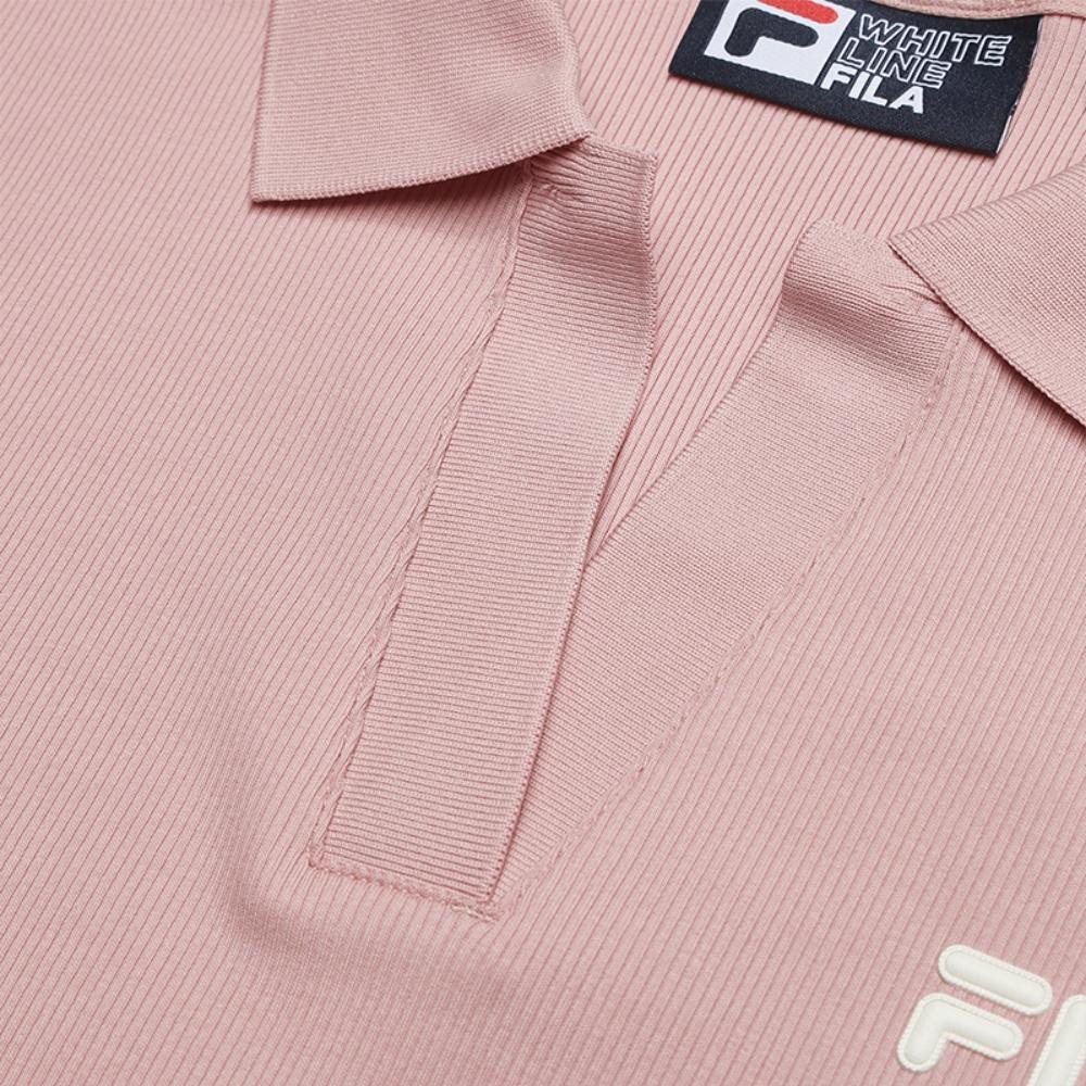 Fila Heritage Classic Versatile Comfortable Short Sleeve Dress Women Dresses F51W538301F-PK