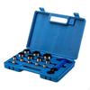 Hole Punch Set Hollow Tool with Storage Case Multiuse Punches Gasket Punching for