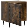 Nightstand Smoked Oak 43 x 34.5 x 50 cm Engineered Wood