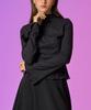 KOLEAT Women Flare Long Sleeve Inner Winter Turtleneck [Black]