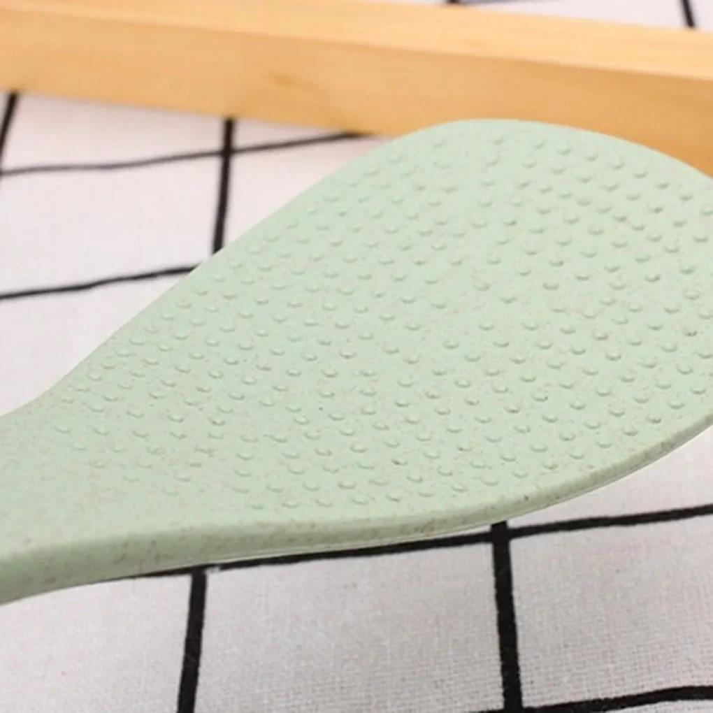 Kitchen Utensil, Kitchen Accessories, Non - Stick Rice Spoon, Rice Cooker Shovel, Wheat Straw Material Rice Scoper