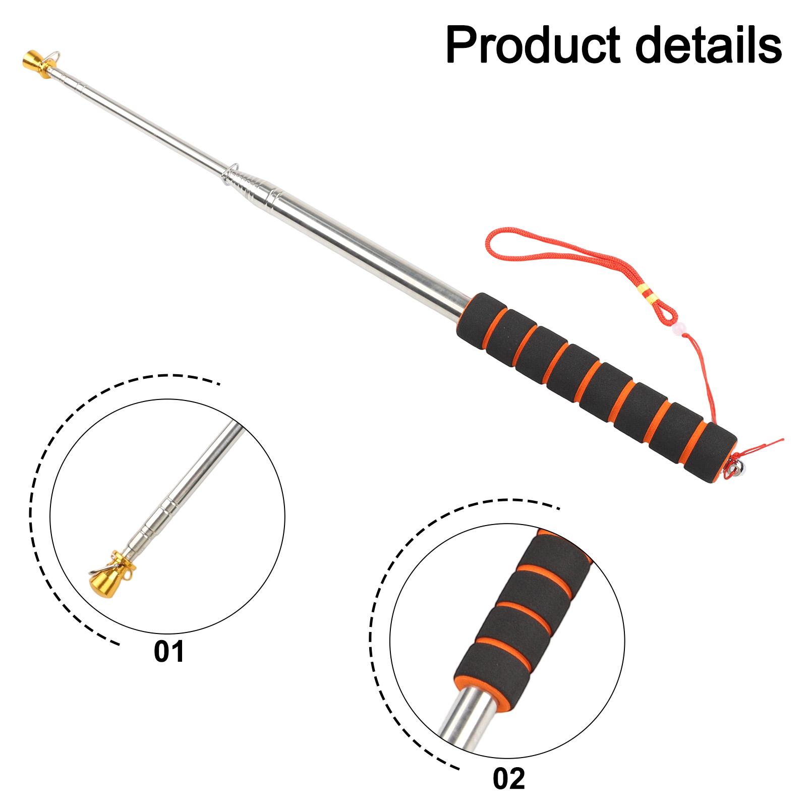 

Portable Flagpole 3 Meters Telescopic Handheld Flagpole Foldable For Storage Lightweight And Compact Sturdy Construction CHINA