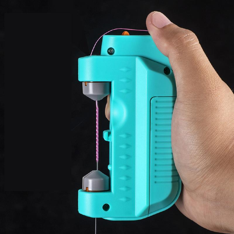 Fishing Bobbin Winder Fishing Hooks Tier Line Winder Binding Tools Electric Knot Knitting Machine Fishing Line Tools