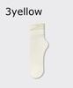 5/10 Pairs Ice Silk Women's Middle Tube Thin Socks Summer Cool Black and White Socks Ice Pile Ladies' Casual Socks