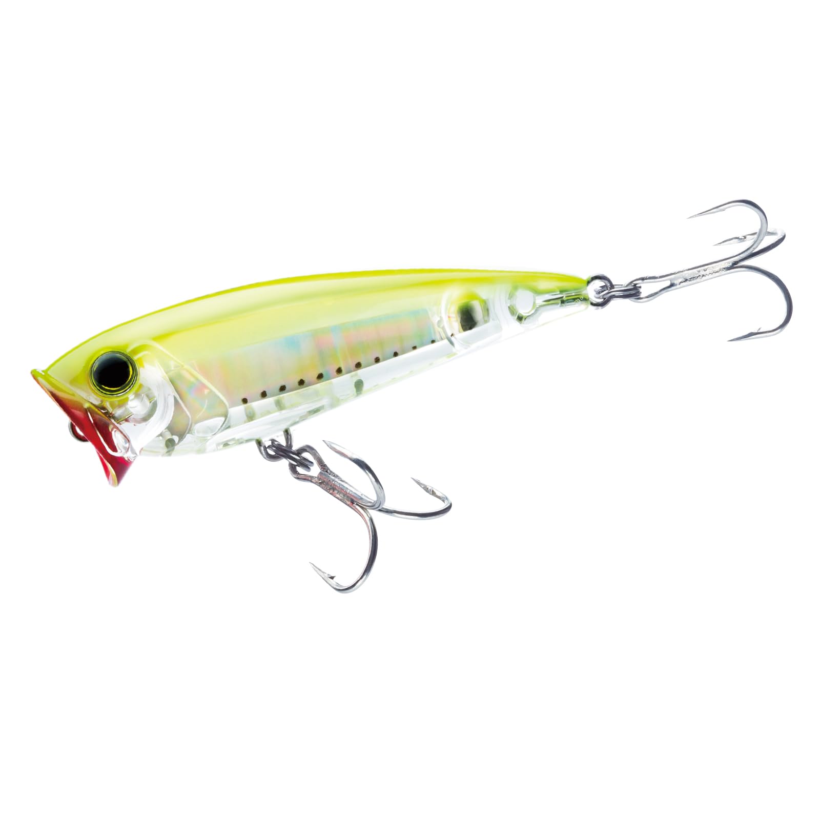 

Saltwater Lure 3D Inshore Popper Floating 90mm Chartreuse Whitebait YO-ZURI Color