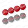 Universal Car Decor 4Pcs OZ Racing Emblem Car Wheel Center Hub Badge Sticker Car Styling Accessories