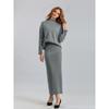Candy Color Autumn New Casual Loose Fashion Dress Two-piece Set