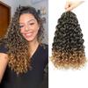 10”Gogo Curl Crochet Hair Short Curly Crochet Hair for Women Pre Looped Ocean Wave Crochet Hair Water Wave Crochet Braiding Hair