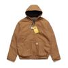 Amerikanische Carter J130 Klassische Canvas Kapuzen-Arbeitsjacke mit Baumwollpolsterung - Schwerer Unisex-Mantel, Trendig